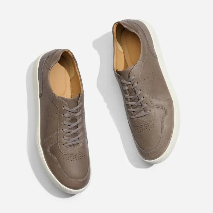 Nisolo Sneakers Men Beto GoTo Court Sneaker Grey