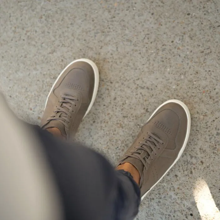 Nisolo Sneakers Men Beto GoTo Court Sneaker Grey