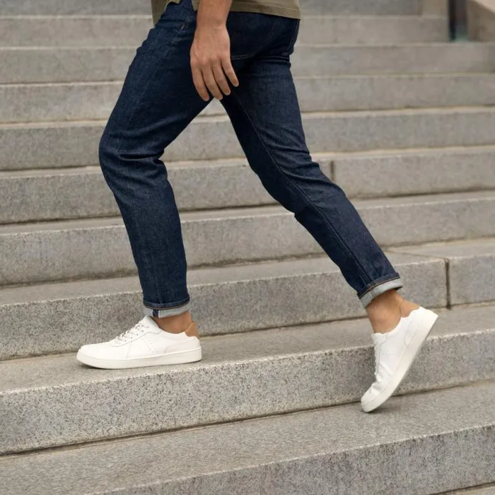 Nisolo Sneakers Men Beto GoTo Court Sneaker White