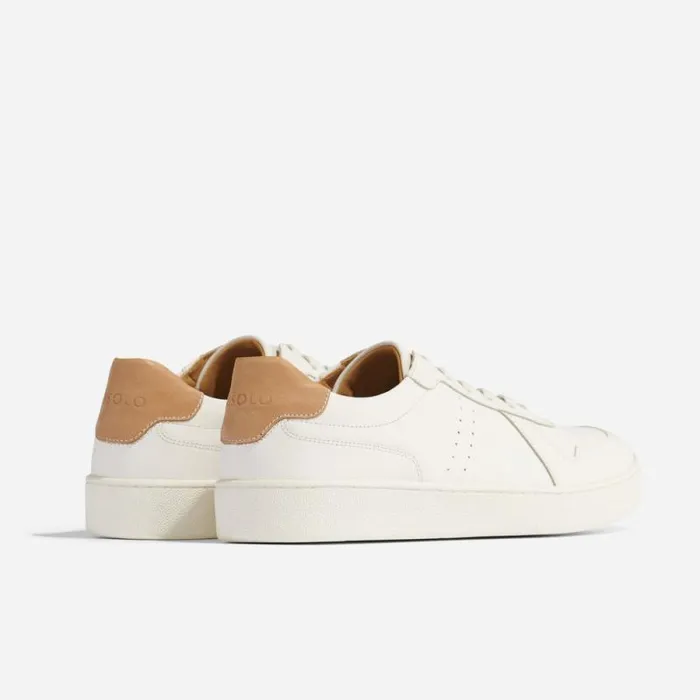 Nisolo Sneakers Men Beto GoTo Court Sneaker White
