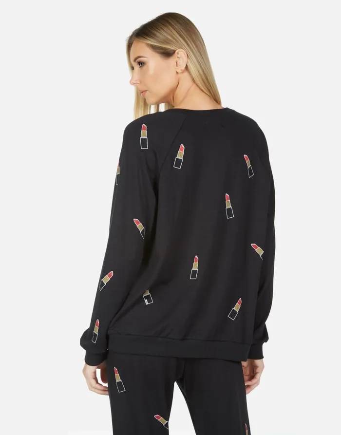 Noleta Mini Lipstick Black Women039s Lauren Moshi Long Sleeve