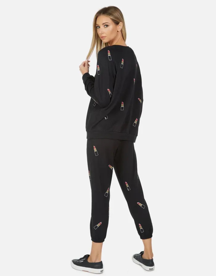 Noleta Mini Lipstick Black Women039s Lauren Moshi Long Sleeve