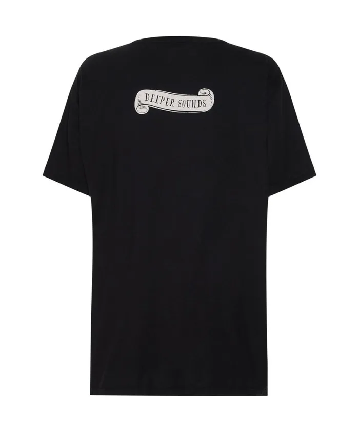 One Teaspoon Basic Tees DEEPER SOUNDSCAPE ORGANIC UNISEX TEE 8211 Women One Teaspoon Basic Tees DEEPER SOUNDSCAPE ORGANIC UNISEX TEE 8211 Women