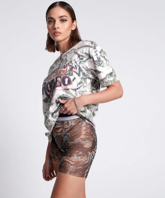 One Teaspoon Bottoms CHROMATIC BIKE SHORTS 8211 Women One Teaspoon Bottoms CHROMATIC BIKE SHORTS 8211 Women