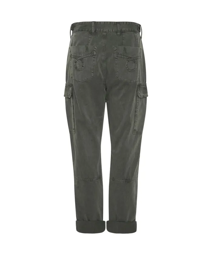 One Teaspoon Bottoms DARK KHAKI CARGO MOTION PANTS 8211 Women