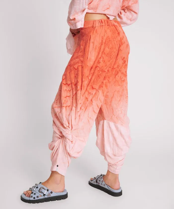 One Teaspoon Bottoms HAND PAINTED SUNSET MUSLIN GYPSY PANT 8211 Women