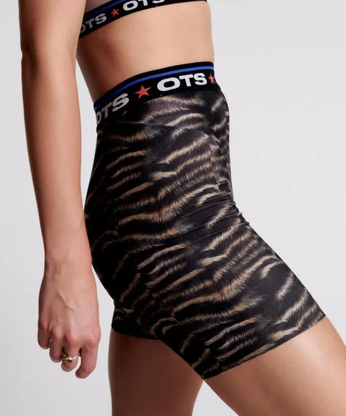 One Teaspoon Bottoms OTS DARK ANIMAL CYCLE SHORTS 8211 Women One Teaspoon Bottoms OTS DARK ANIMAL CYCLE SHORTS 8211 Women