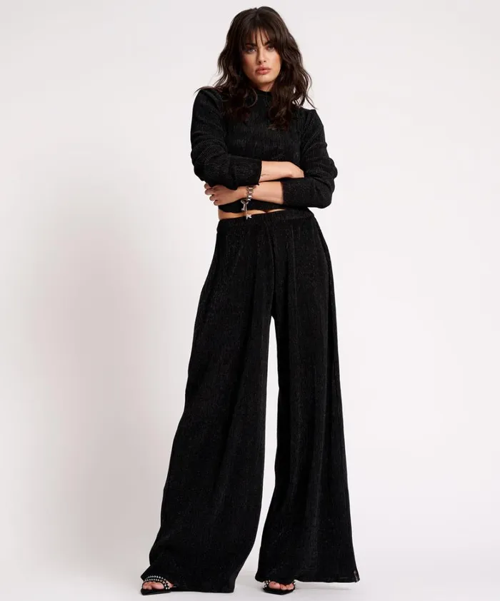 One Teaspoon Bottoms START ME UP WIDE LEG PANTS 8211 Women
