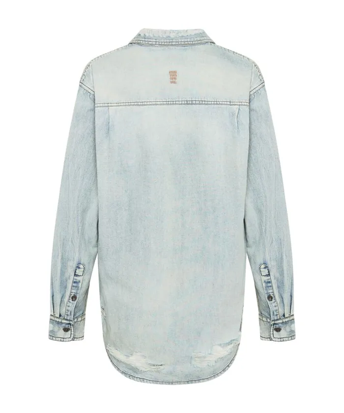 One Teaspoon Denim Shirts KANSAS EVERYDAY DENIM SHIRT 8211 Women