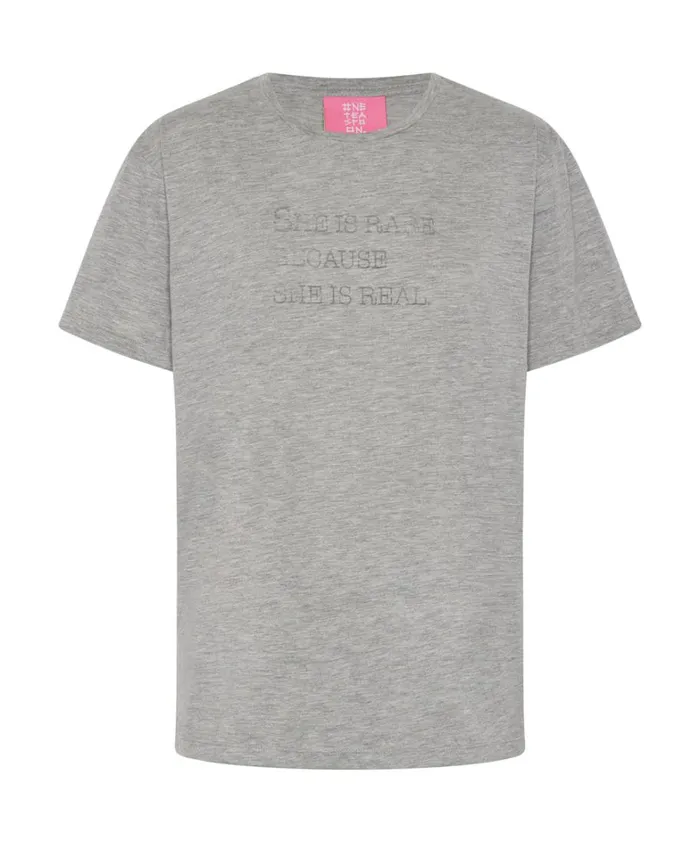 One Teaspoon Graphic Tees SHE IS RARE BURNOUT CREW TEE 8211 Women