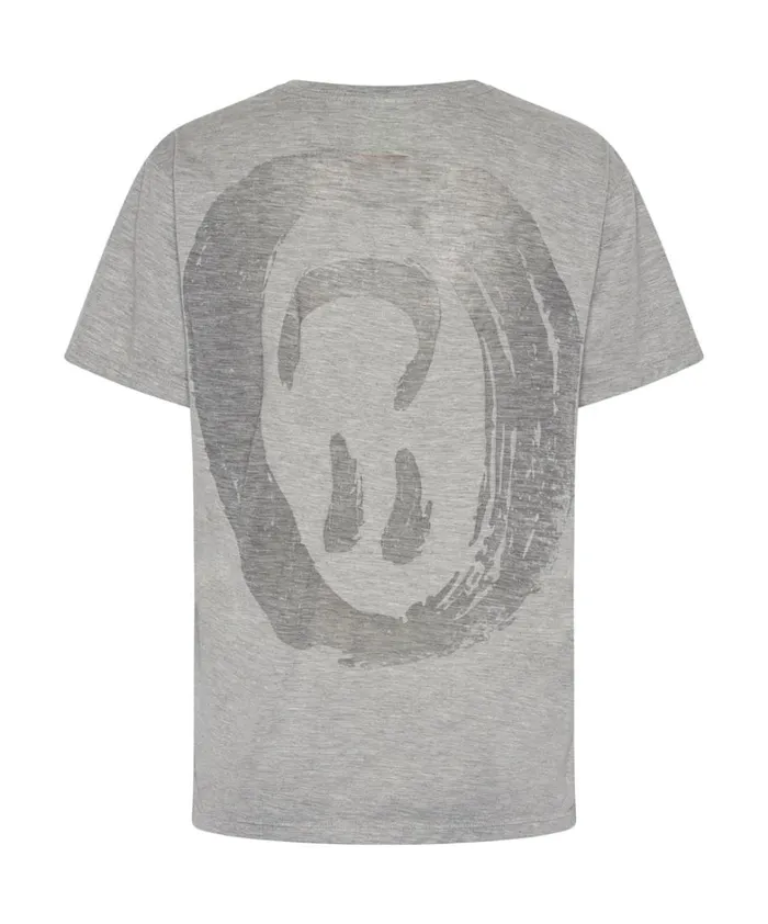 One Teaspoon Graphic Tees SHE IS RARE BURNOUT CREW TEE 8211 Women