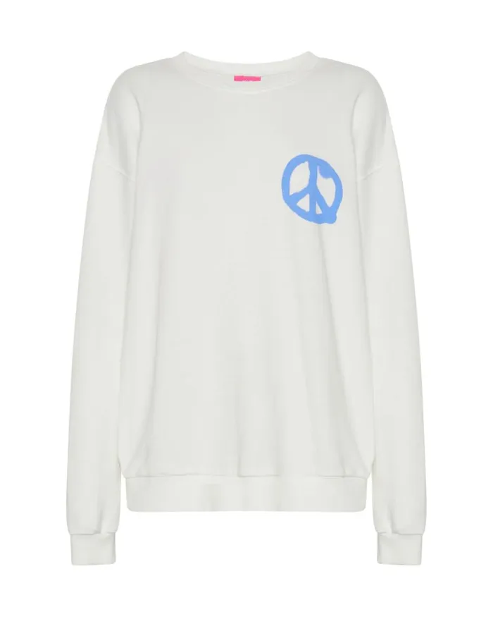One Teaspoon Hoodies And Sweats GET PHYSICAL PEACE SWEATER 8211 Women