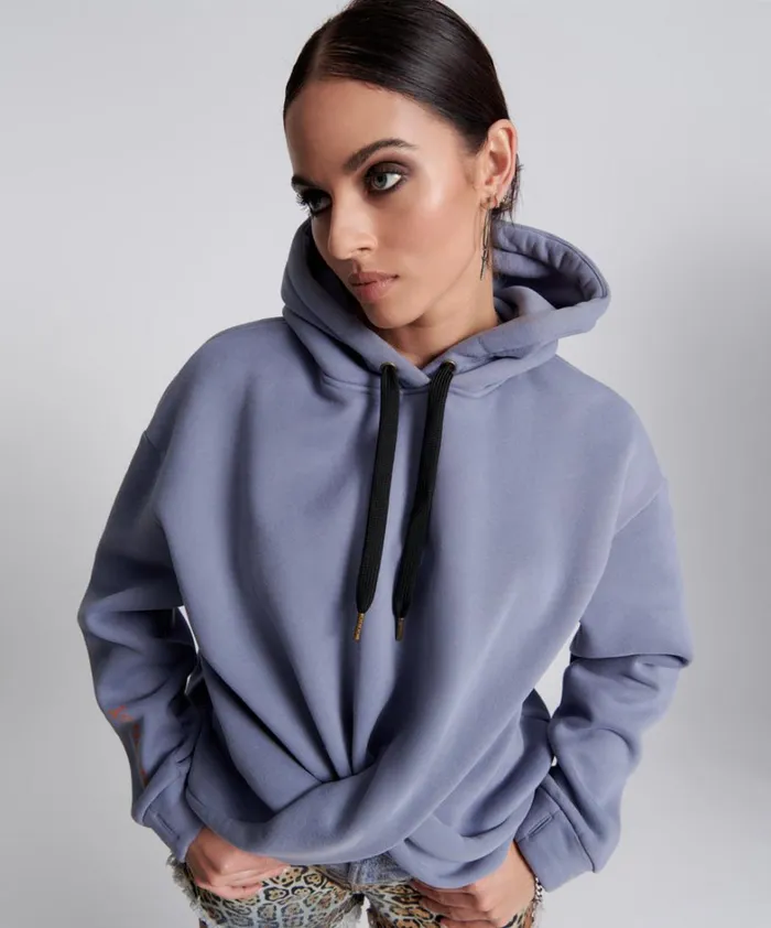 One Teaspoon Hoodies And Sweats STAND BY TWISTED HOODY 8211 Women