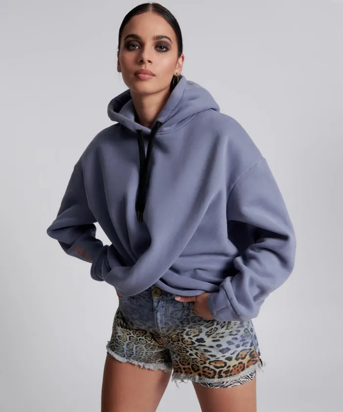 One Teaspoon Hoodies And Sweats STAND BY TWISTED HOODY 8211 Women