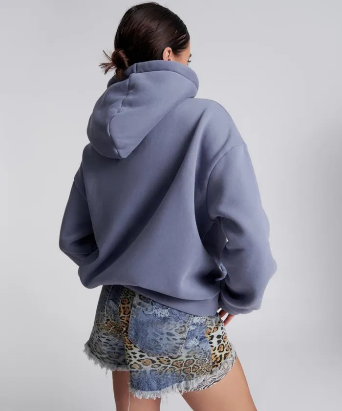 One Teaspoon Hoodies And Sweats STAND BY TWISTED HOODY 8211 Women