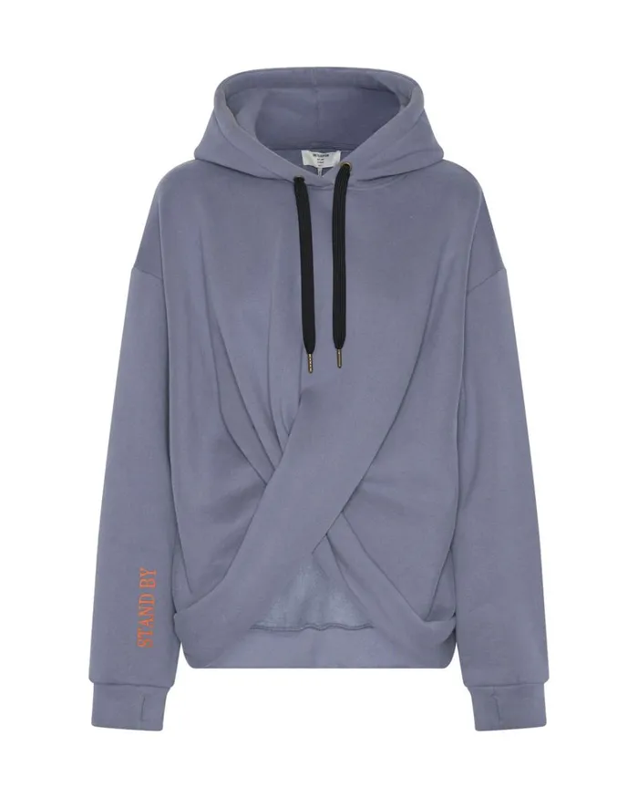 One Teaspoon Hoodies And Sweats STAND BY TWISTED HOODY 8211 Women