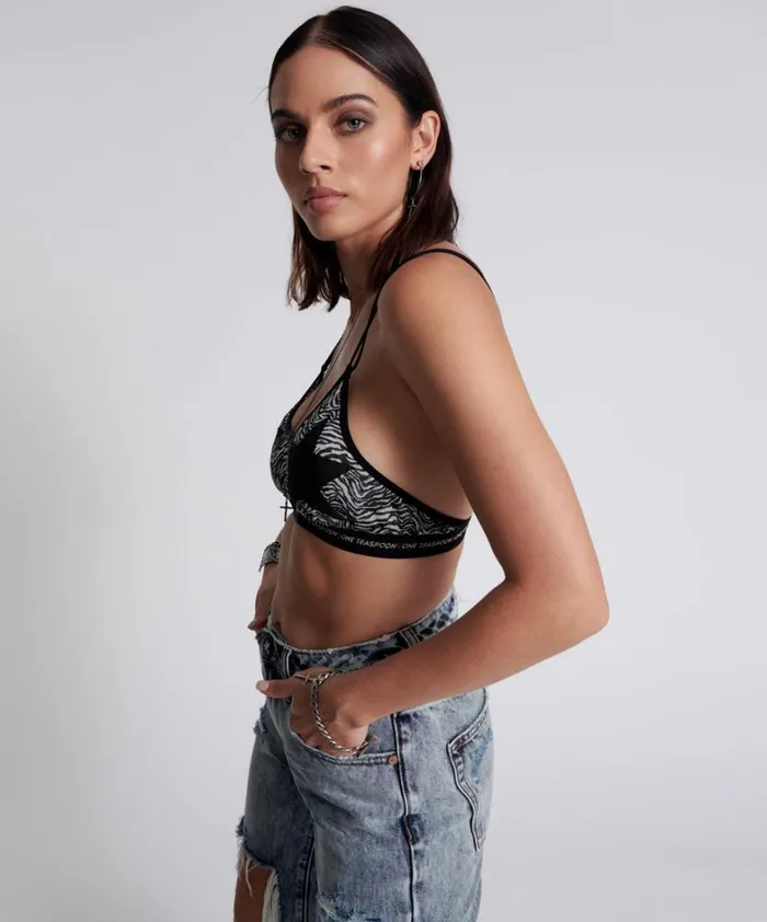 One Teaspoon Intimates INTERFERENCE LOLA BRALETTE 8211 Women