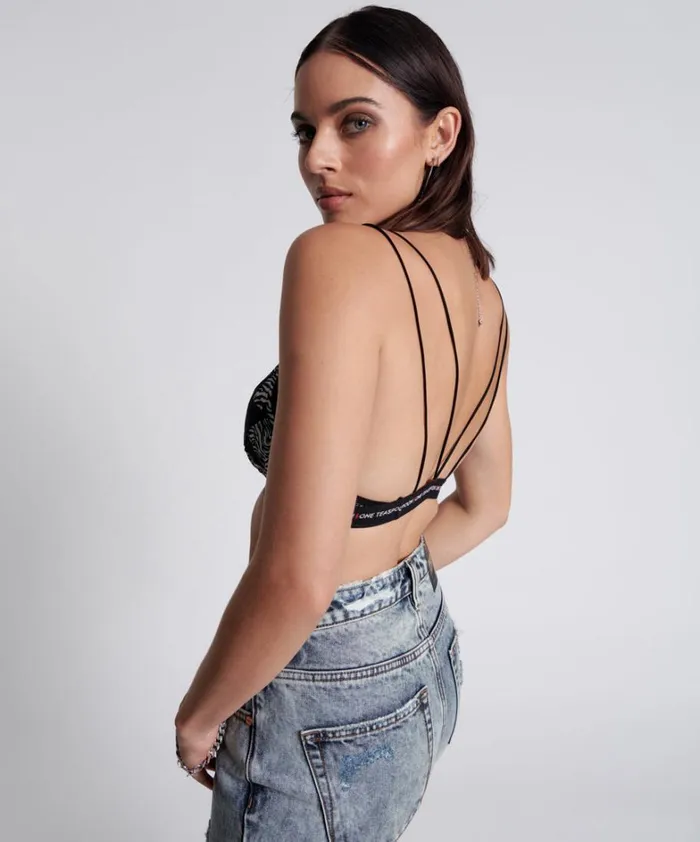 One Teaspoon Intimates INTERFERENCE LOLA BRALETTE 8211 Women