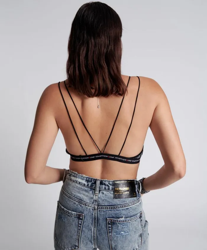 One Teaspoon Intimates INTERFERENCE LOLA BRALETTE 8211 Women