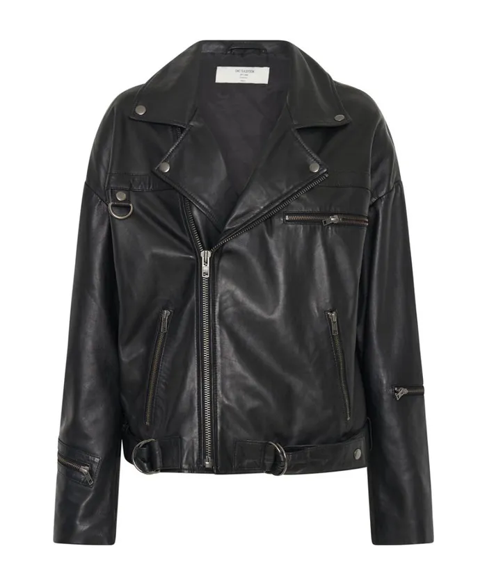 One Teaspoon Jackets HEARTBREAK HOTEL LEATHER JACKET 8211 Women