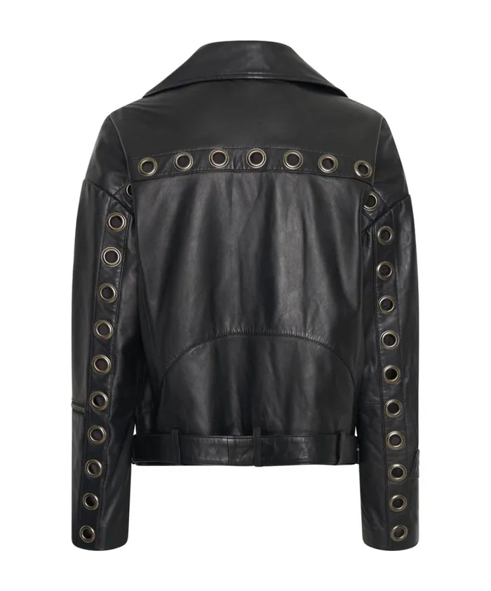One Teaspoon Jackets HEARTBREAK HOTEL LEATHER JACKET 8211 Women