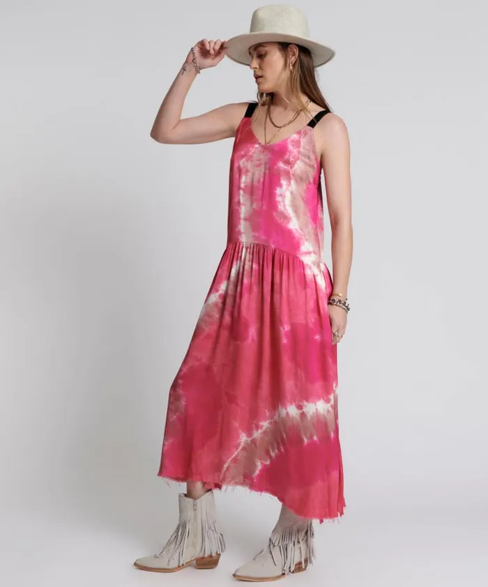 One Teaspoon Midi and Maxi Dresses SATIN SOLAR FLARE RUNWAY CAMI DRESS 8211 Women One Teaspoon Midi and Maxi Dresses SATIN SOLAR FLARE RUNWAY CAMI DRESS 8211 Women