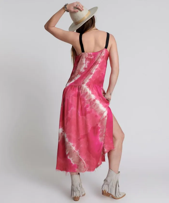 One Teaspoon Midi and Maxi Dresses SATIN SOLAR FLARE RUNWAY CAMI DRESS 8211 Women One Teaspoon Midi and Maxi Dresses SATIN SOLAR FLARE RUNWAY CAMI DRESS 8211 Women