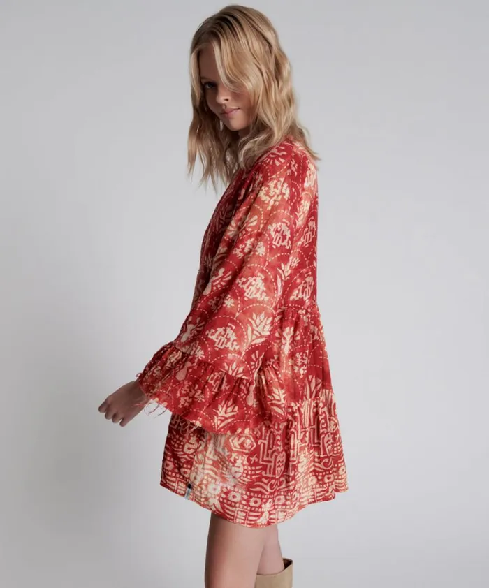 One Teaspoon Mini Dresses BABYLON GARDEN MAGIQUE DRESS 8211 Women One Teaspoon Mini Dresses BABYLON GARDEN MAGIQUE DRESS 8211 Women