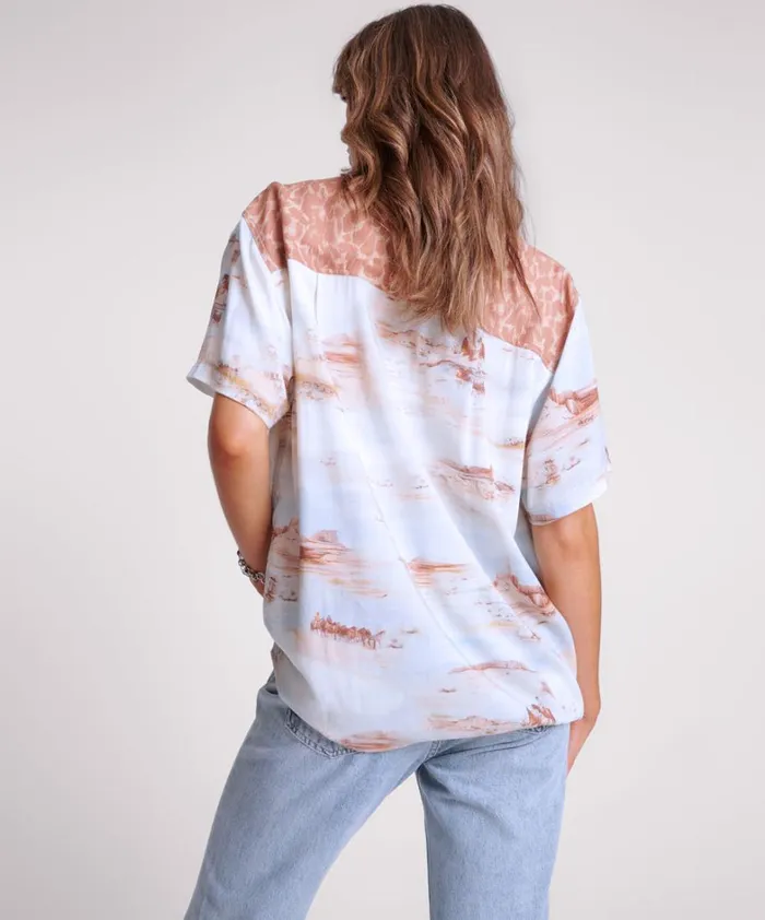 One Teaspoon Shirts COWBOY DESERT RANCH SHIRT 8211 Women