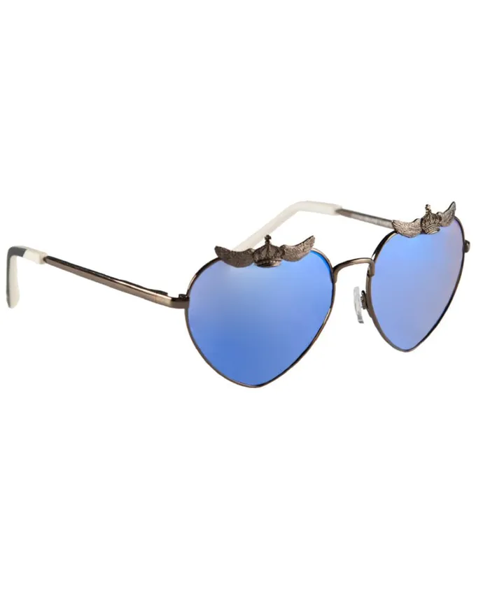 One Teaspoon Sunglasses ROYAL FLYER SUNGLASSES KHAKI 8211 Women