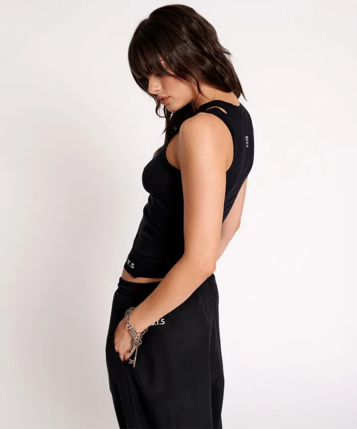 One Teaspoon Tees and Tanks OTS CUT THROUGH TANK 8211 Women