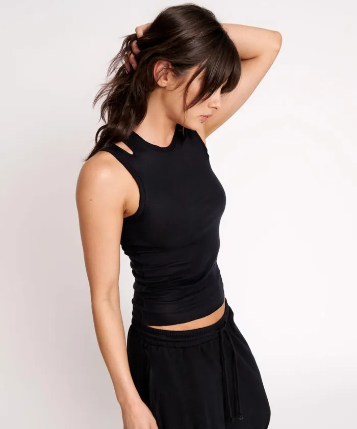 One Teaspoon Tees and Tanks OTS CUT THROUGH TANK 8211 Women