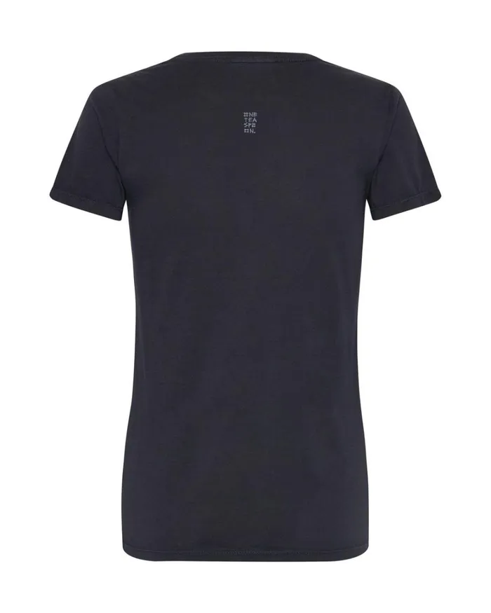 One Teaspoon Tops CHARCOAL BOWER BIRD ORGANIC FITTED TEE 8211 Women One Teaspoon Tops CHARCOAL BOWER BIRD ORGANIC FITTED TEE 8211 Women