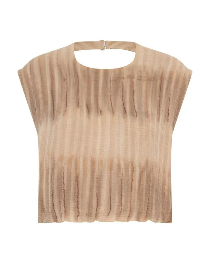 One Teaspoon Tops HAND DYED BACKLESS BUBBLE TOP 8211 Women One Teaspoon Tops HAND DYED BACKLESS BUBBLE TOP 8211 Women