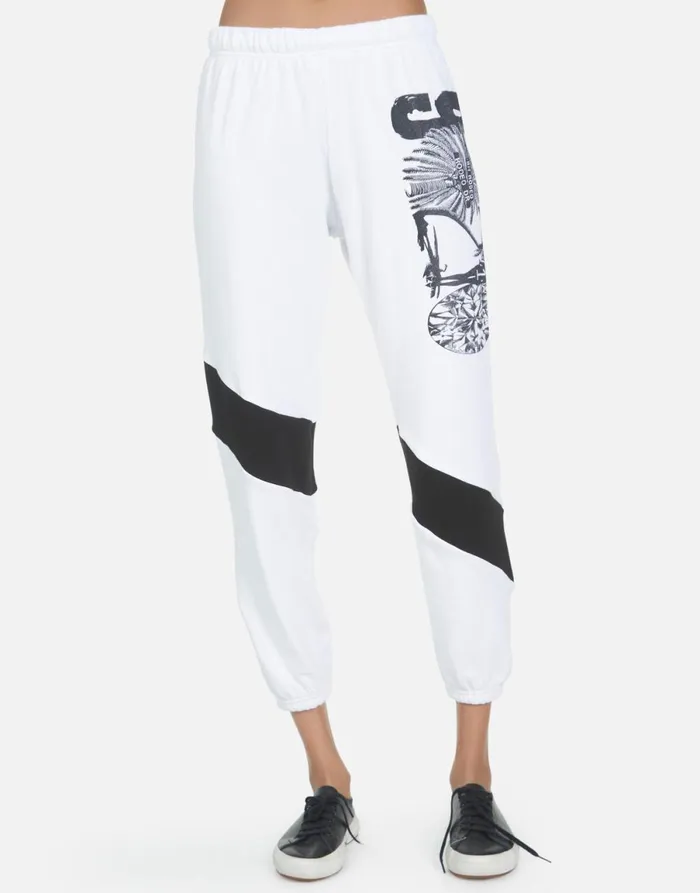 Ophelia 90210 White Women039s Lauren Moshi Long Sweatpants