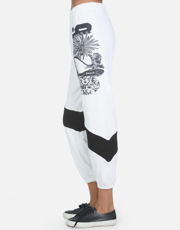 Ophelia 90210 White Women039s Lauren Moshi Long Sweatpants