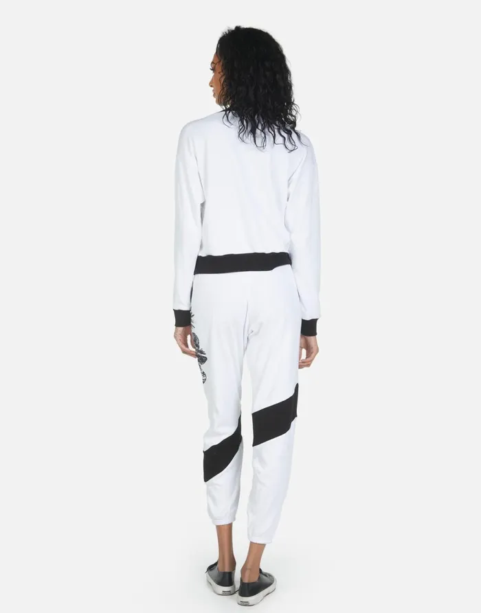 Ophelia 90210 White Women039s Lauren Moshi Long Sweatpants