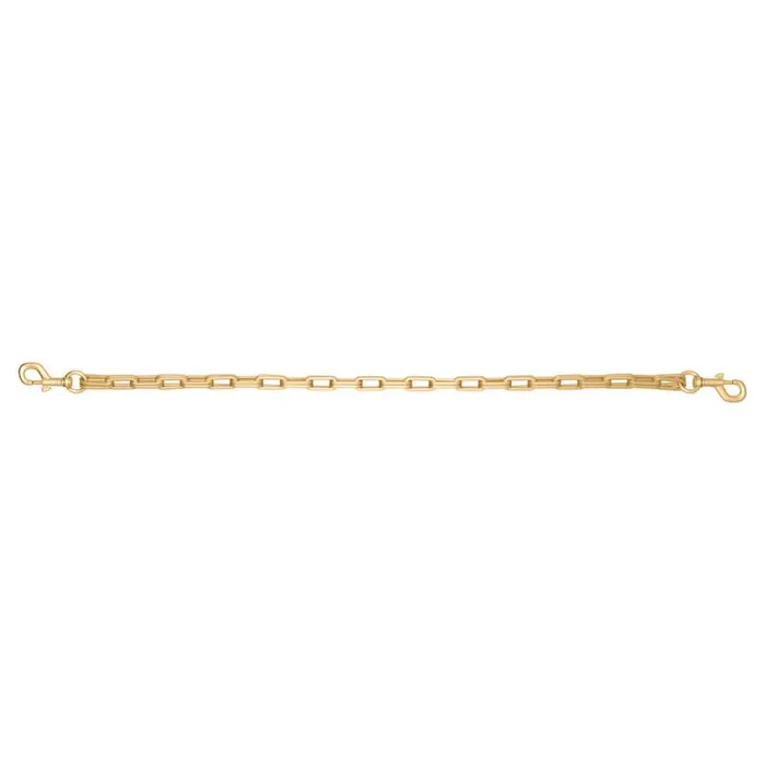 Oroton Bag Straps Accessories Isla Short Chain Strap Brass