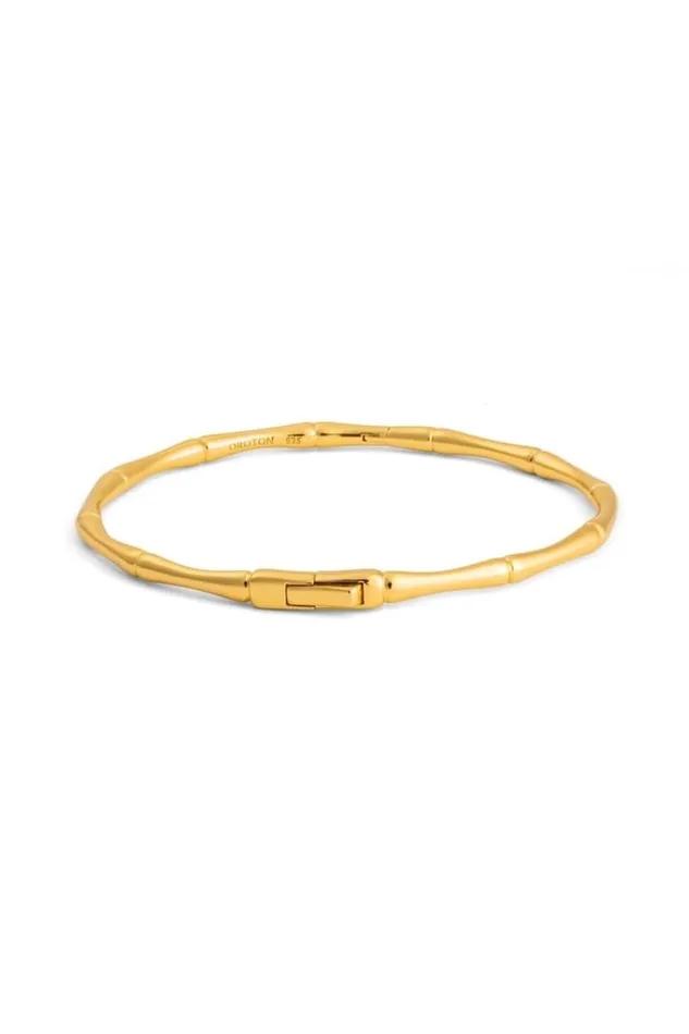 Oroton Bracelets Jewellery Fife Bangle 18k Gold