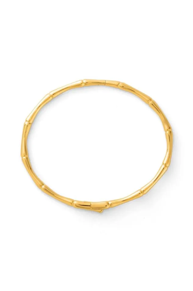 Oroton Bracelets Jewellery Fife Bangle 18k Gold