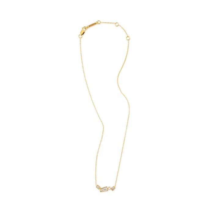 Oroton Necklaces Jewellery Calypso Cluster Necklace 18k Gold