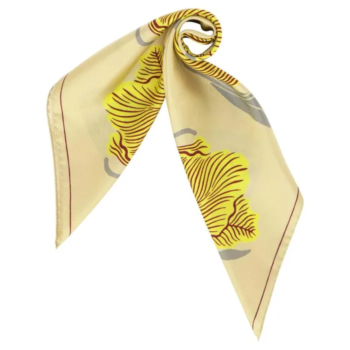 Oroton Scarves Accessories Linear Tulip Scarf Fennel