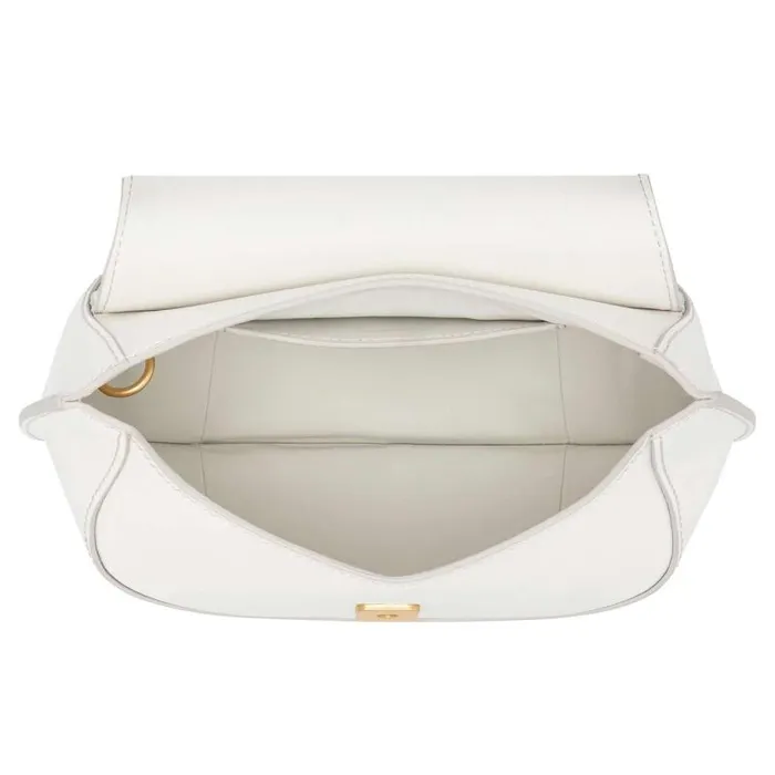 Oroton Shoulder Women Della Saddle Shoulder Bag Clotted Cream