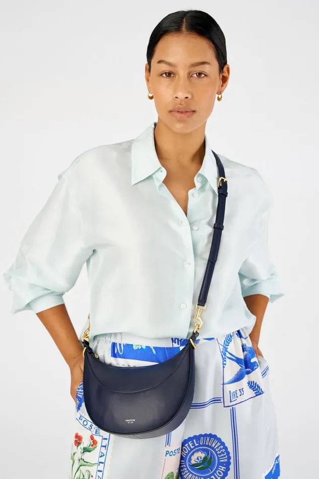 Oroton Shoulder Women Florence Small Shoulder Bag North Sea