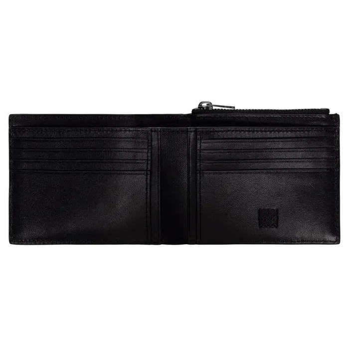 Oroton Wallets Men Eton 8 Card Zip Wallet Black