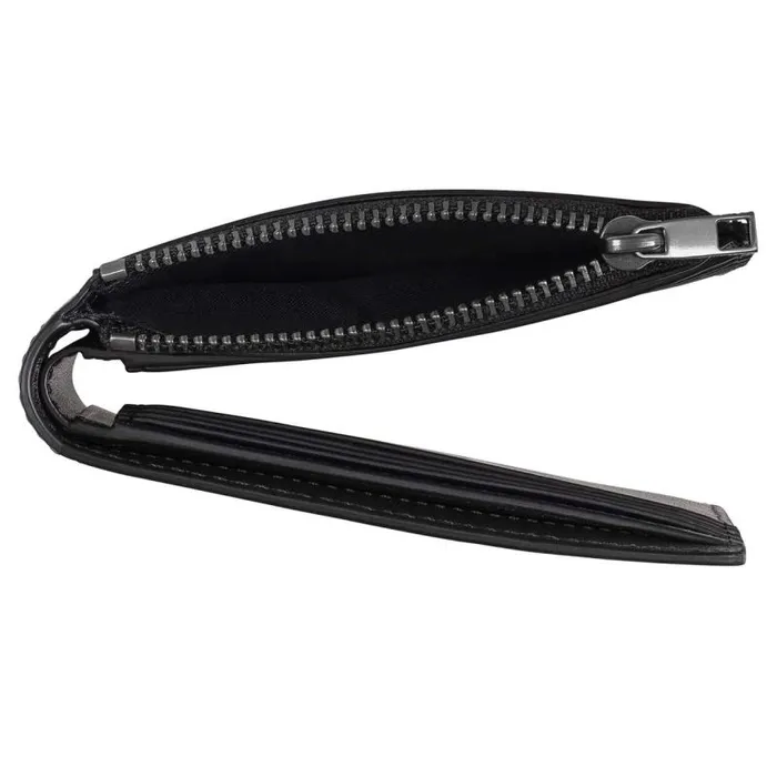 Oroton Wallets Men Eton 8 Card Zip Wallet Black