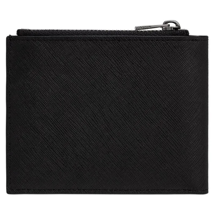 Oroton Wallets Men Eton 8 Card Zip Wallet Black