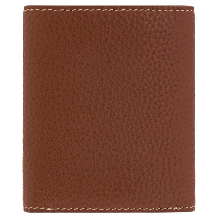 Oroton Wallets Men Marcus 8 Card Trifold Dark Whiskey