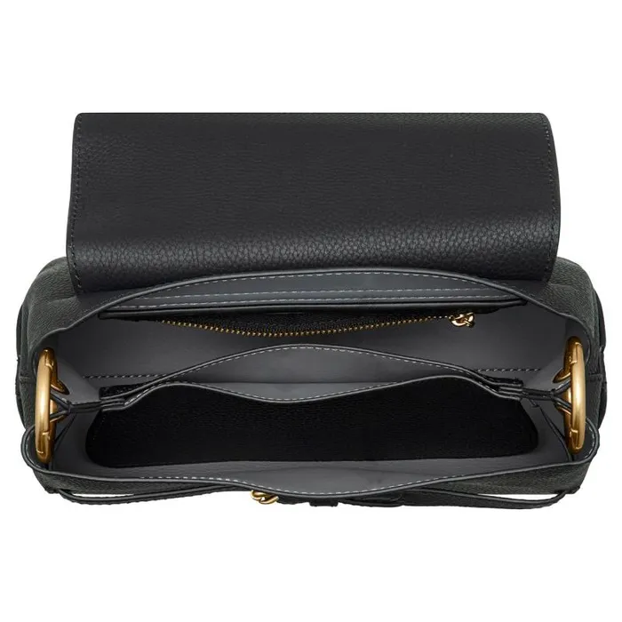 Oroton Work Women Margot Small Top Handle Black