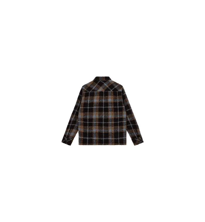 Overshirts MMGBlake Alfa Overshirt Brown Latte Check MOS MOSH Men Overshirts MMGBlake Alfa Overshirt Brown Latte Check MOS MOSH Men